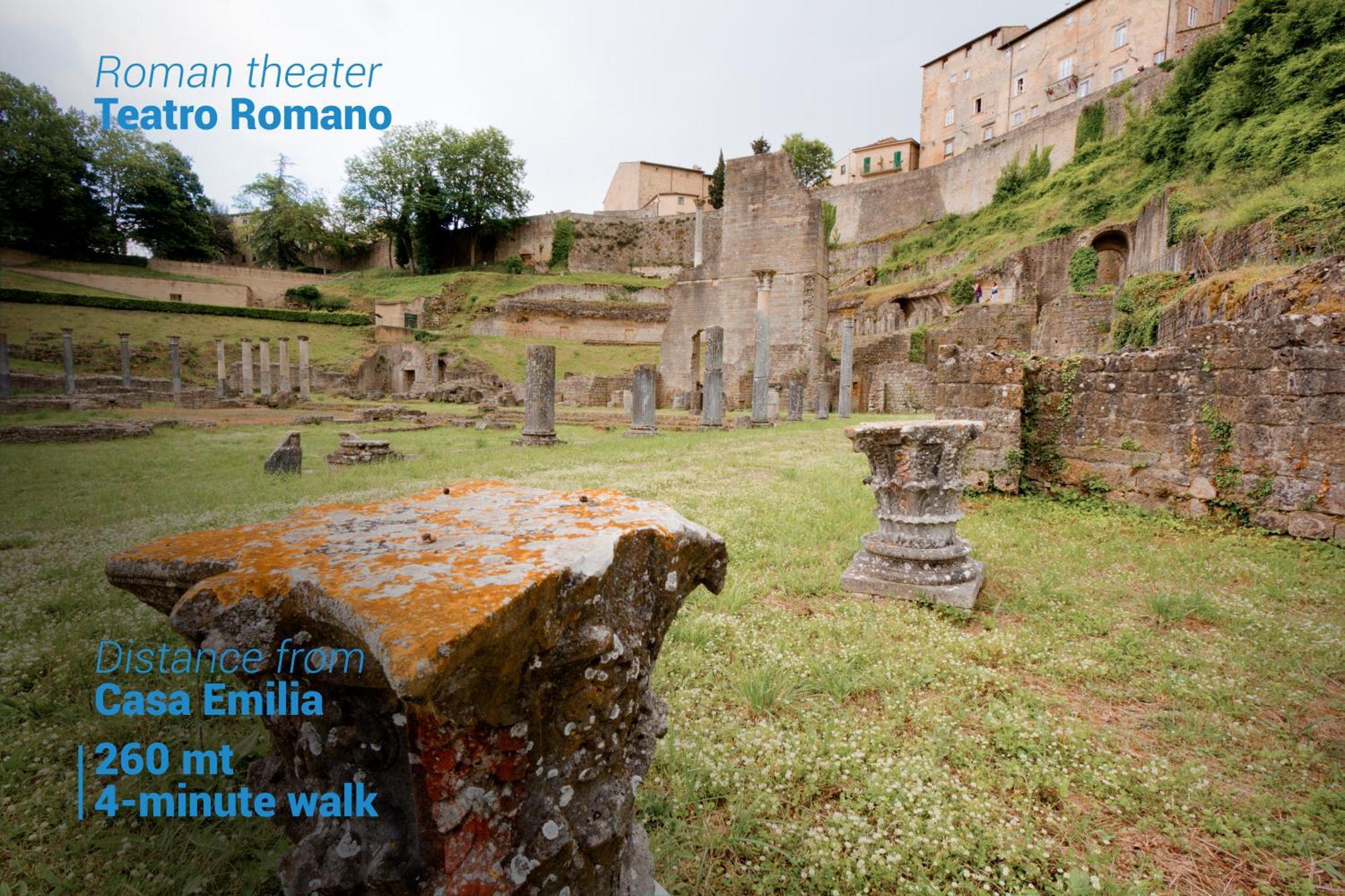 Appartamento Casa Emilia Volterra Esterno foto